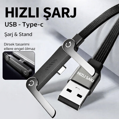 MAVRIN StandCharge 240w Akıllı Şarj Kablosu